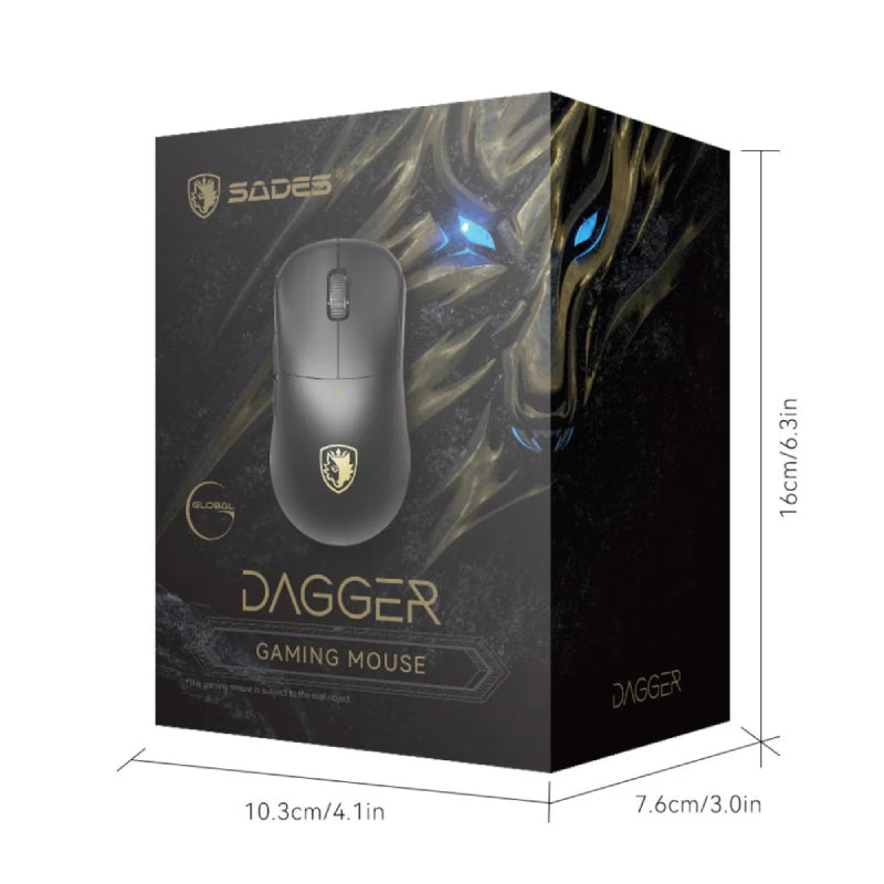 SADES Dagger S1B Gaming Mouse - Black