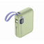 SIA PB302 Power Bank With Cable - 10000mAh / 38.5WH / USB-C / Lightning / Green
