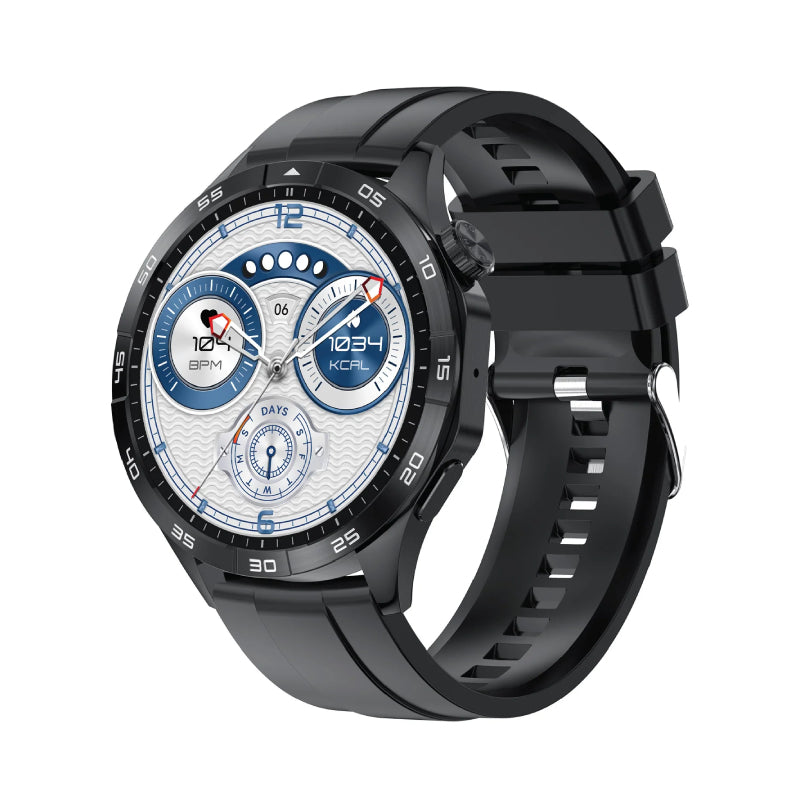 SIA HK4 Ultra Watch with Two Straps - 1.43" AMOLED / Black