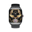 SIA HK80 EDGE Watch with Two Straps - 1.952" AMOLED / Black