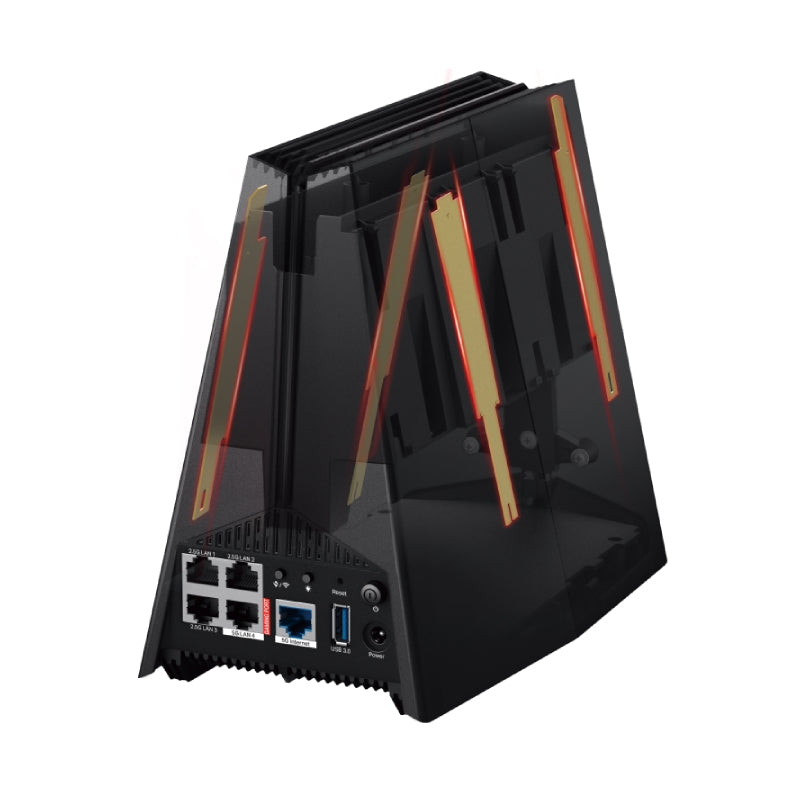 TP-Link Archer GE550 (BE9300 ) Tri-Band Wi-Fi 7 Gaming Router - 6GHz (5764 Mbps) / USB3.0 / Gigabit WAN / Gigabit LAN