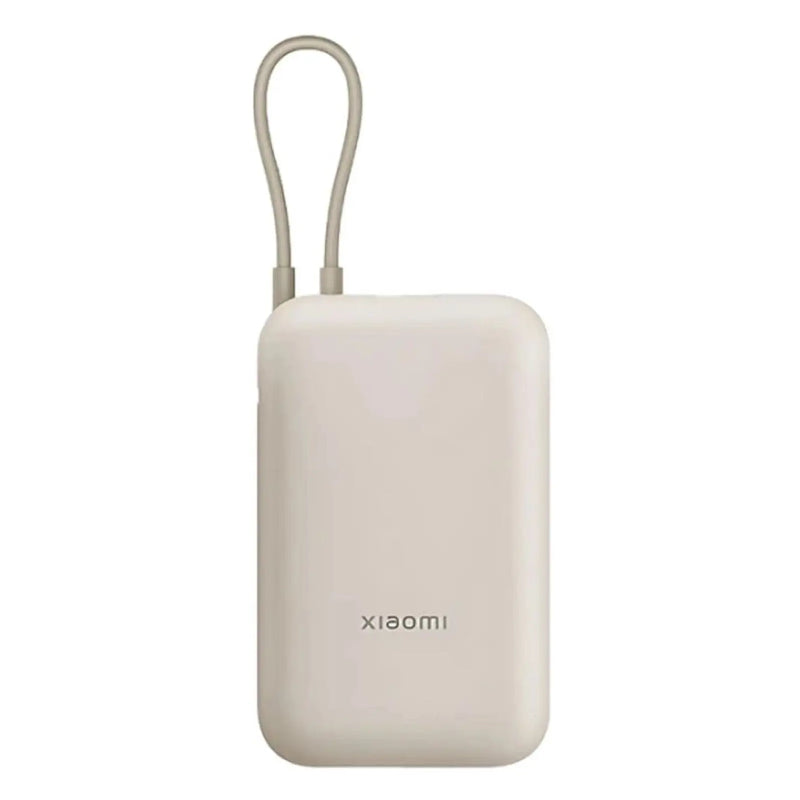 Xiaomi Power Bank with Integrated Cable - 22.5W / 10,000mAh / Tan