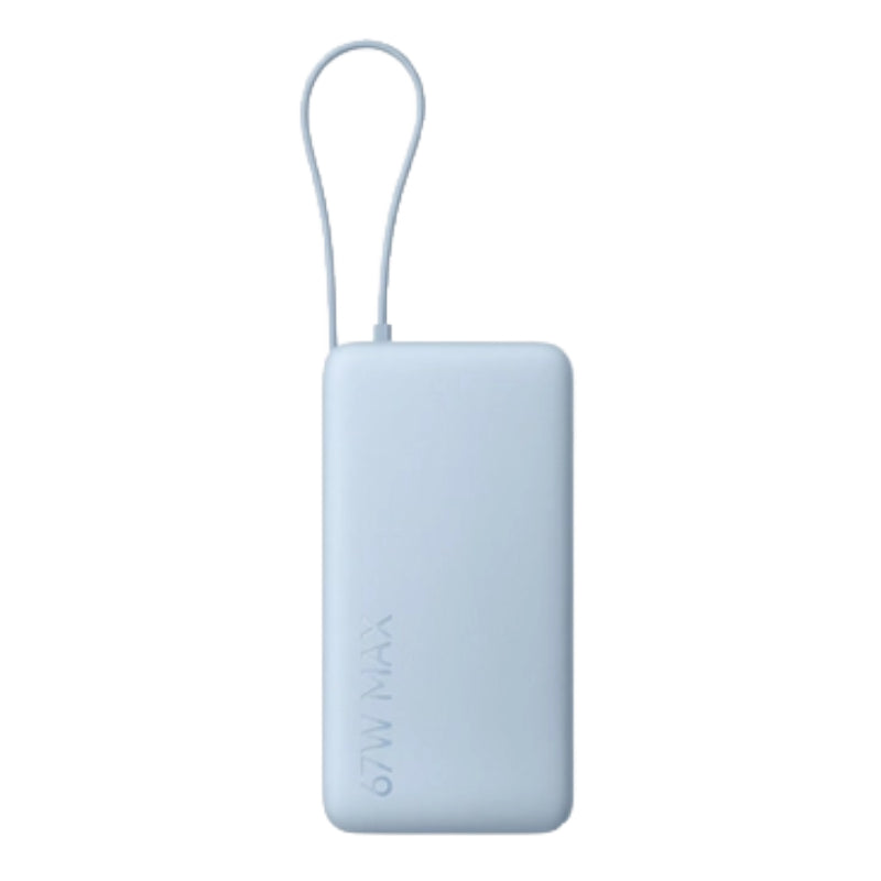 Xiaomi Power Bank with Integrated Cable - 67W / 10,000mAh / Ice Blue