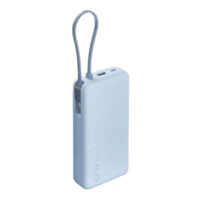 Xiaomi Power Bank with Integrated Cable - 67W / 10,000mAh / Ice Blue