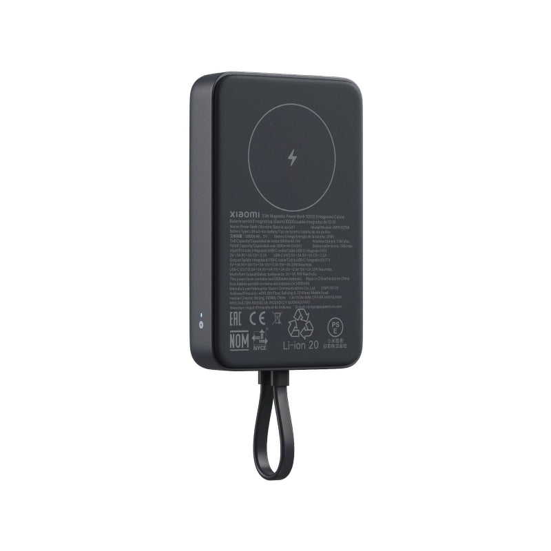 Xiaomi Power Bank with Integrated Cable - 33W / 10000mAh / Grey