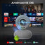 PROMATE 4K Compatible HD Wireless LCD Projector with Built-In Speaker & Ambient RGB light