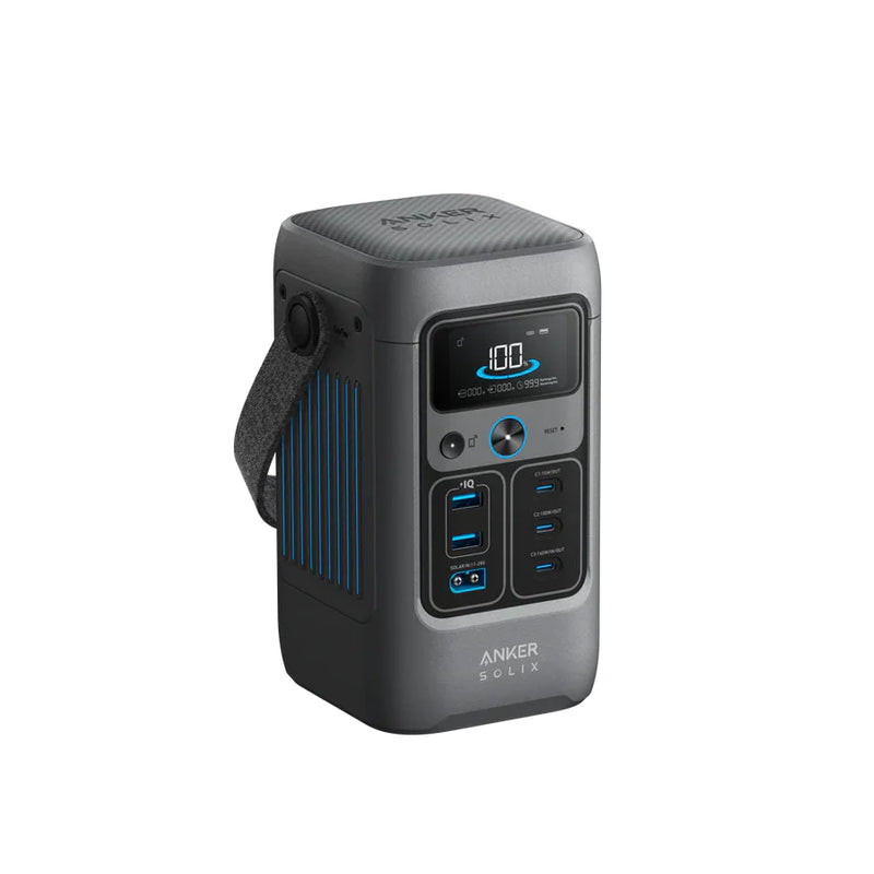 Anker SOLIX C200 DC Portable Power Station - 192Wh / 200W / Dark Gray