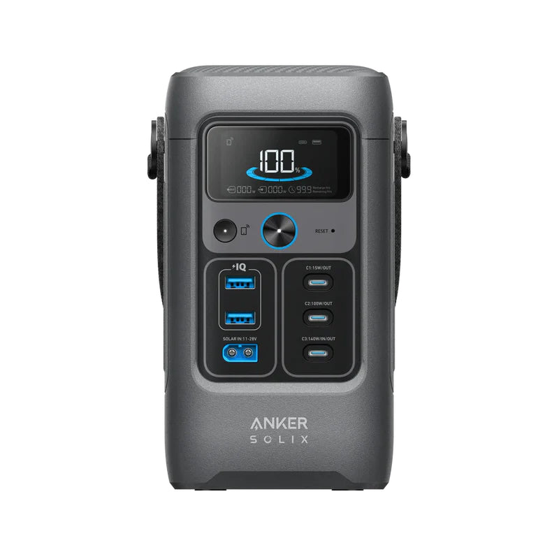 Anker SOLIX C200 DC Portable Power Station - 192Wh / 200W / Dark Gray