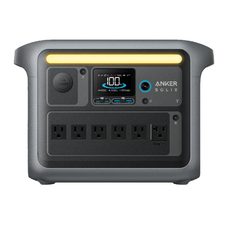 Anker SOLIX C1000 Portable Power Station - 1800W / 1056Wh / Black