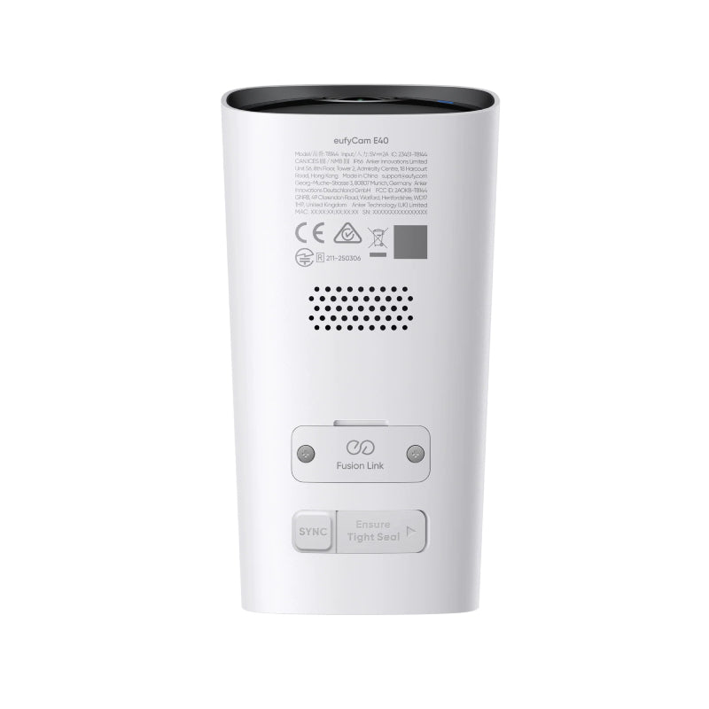 Eufy Cam E40 2-Cam Kit (HomeBase™ S380 and Solar Panel) - USB-C / White