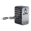 RAVPower GaN Travel Charger with Cable - 70W / USB-C / USB-A / Black