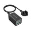 RAVPower 5-Port Portable Charger - 75W / USB-C / USB-A / Black