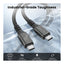 ZLOS TurboCharge Thunderbolt 4 Cable - USB-C / Black
