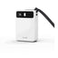 ZLOS LB20 Power Bank with Built-in Cables - 20,000mAh / 22.5W / USB-A / White