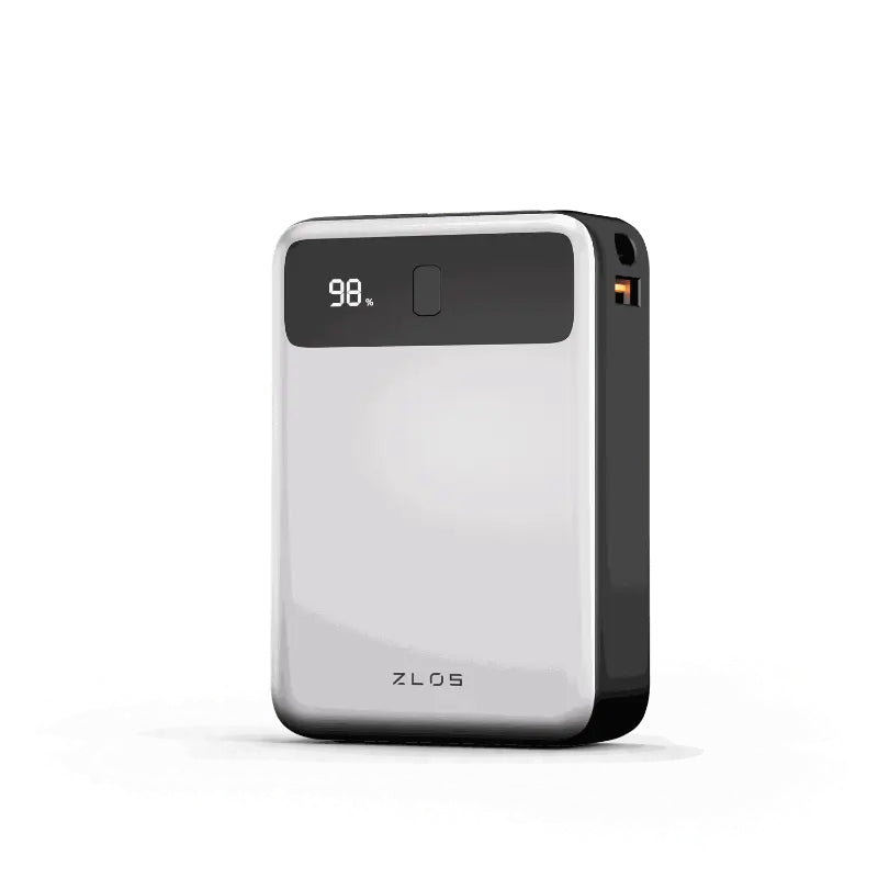 ZLOS MB20 Power Bank with Built-in Cables - 20,000mAh / 65W / USB-A