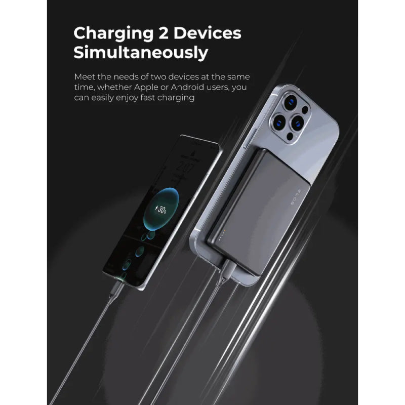 ZLOS Magnetic Wireless Power Bank - 5000mAh / 20W / USB-C