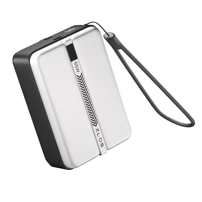 ZLOS MA20 Power Bank with Lanyard Integrated Cable - 20,000mAh / 65W / USB-A / USB-C