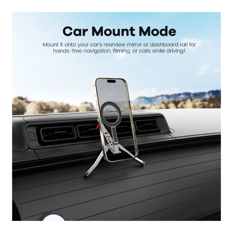 ZLOS PS03 MagFlex Multi-Stand Foldable MagSafe Tripod Phone Holder