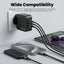 ZLOS GaN Multi-Port Fast Charger - 100W / USB-C / USB-A / Black