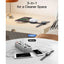 ZLOS MM01 3-in-1 Foldable Wireless Magnetic Charging Station - 15W / Black