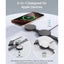 ZLOS MM01 3-in-1 Foldable Wireless Magnetic Charging Station - 15W / Black