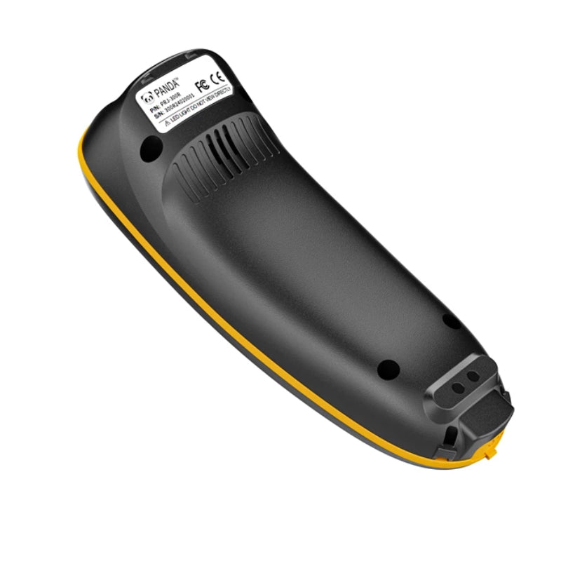 PANDA 2D Pocket Portable Panda PRJ 300R Barcode Scanner - 30fps/s / Bluetooth / 1500mAh / Black
