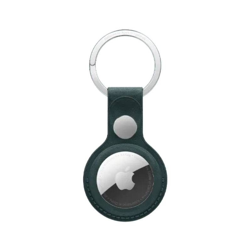 Apple AirTag FineWoven Key Ring - Dark Green