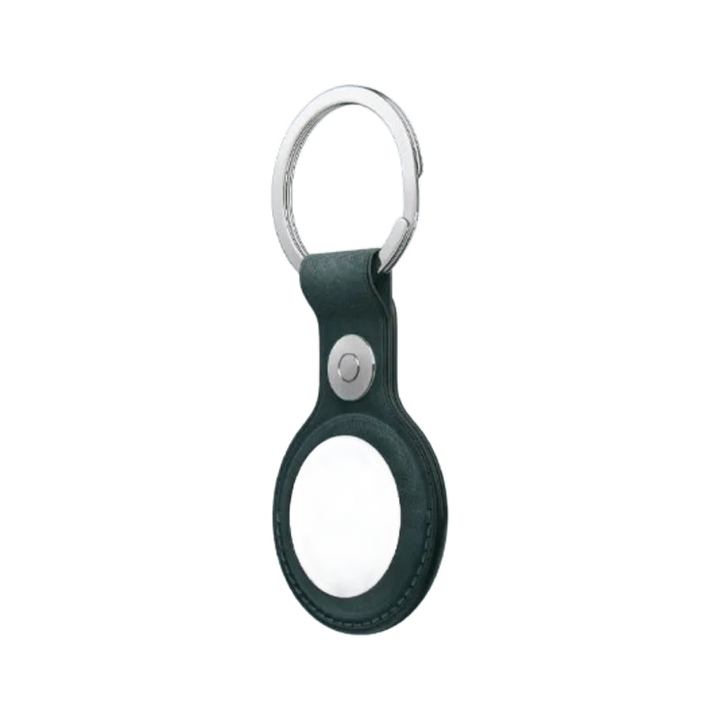 Apple AirTag FineWoven Key Ring - Dark Green