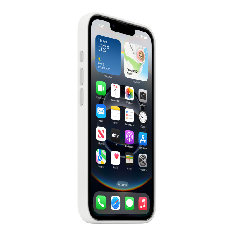 Apple iPhone 16e Silicone Case - White