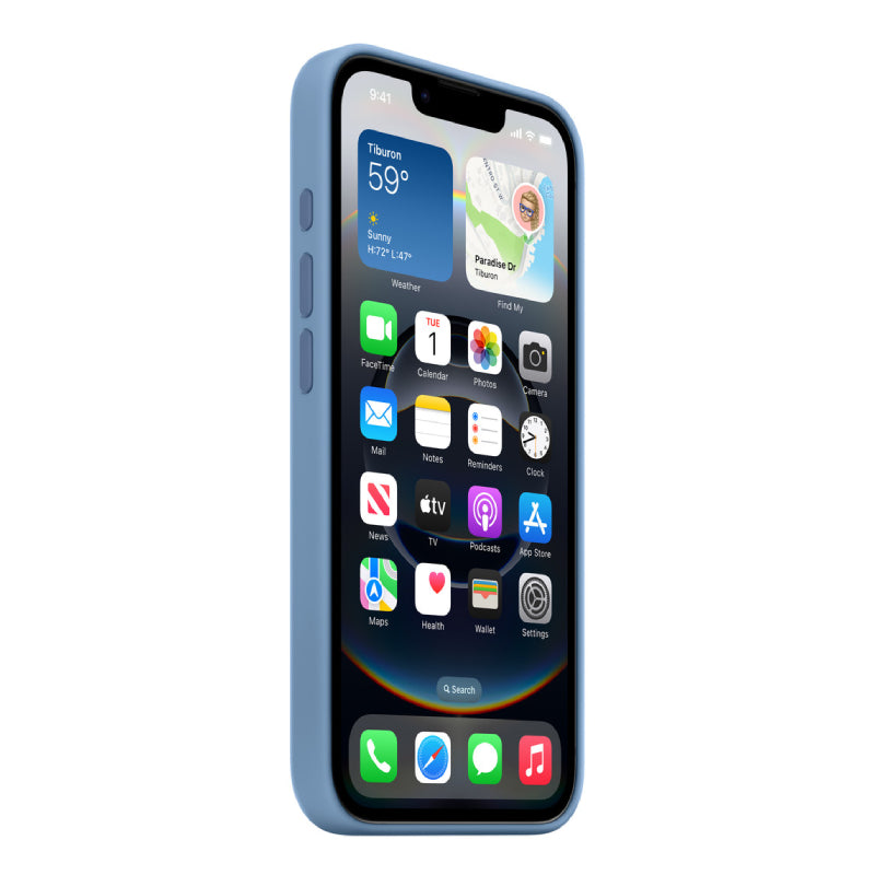 Apple iPhone 16e Silicone Case - Winter Blue