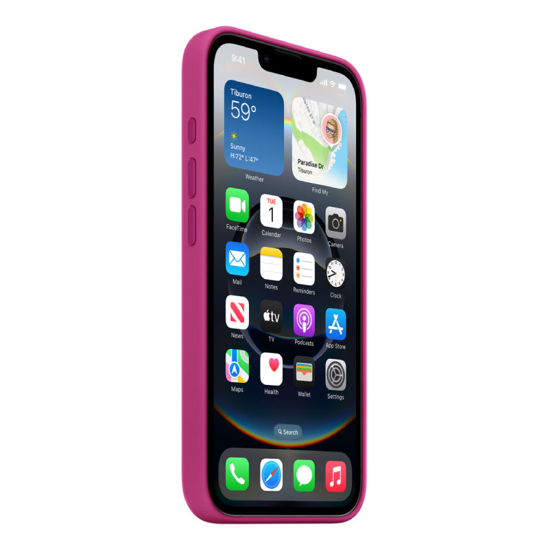 Apple iPhone 16e Silicone Case - Fuchsia