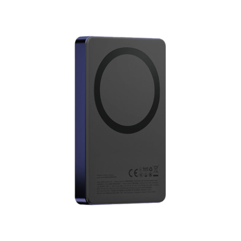 Energea AluPac Ultra Light Aluminum MagSafe Power Bank - 10000mAh / USB-C / Indigo Blue