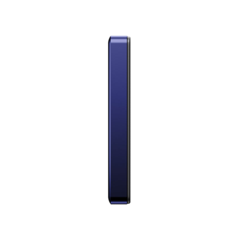 Energea AluPac Ultra Light Aluminum MagSafe Power Bank - 10000mAh / USB-C / Indigo Blue