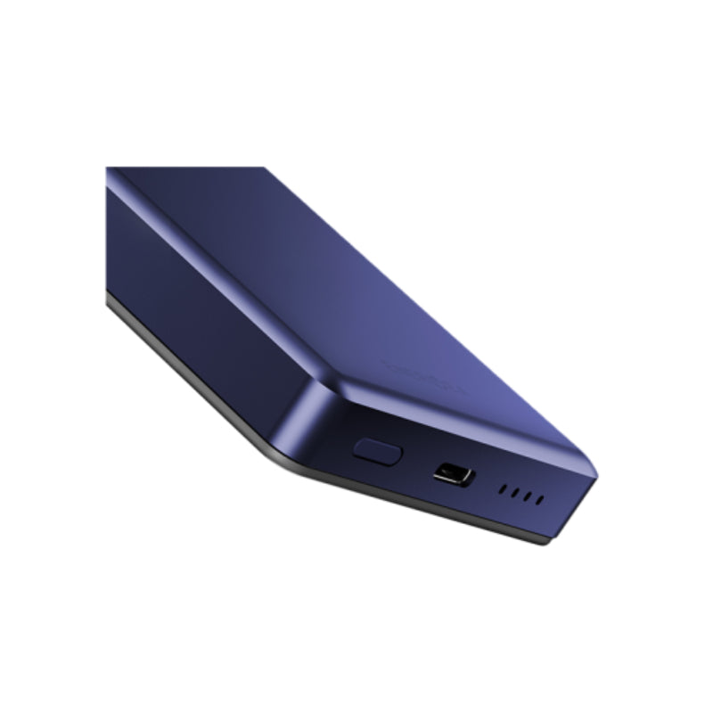 Energea AluPac Ultra Light Aluminum MagSafe Power Bank - 10000mAh / USB-C / Indigo Blue