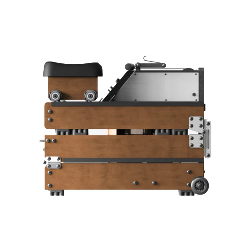 KingSmith WM10 Tri-Fold Water Rowing Machine - Walnut