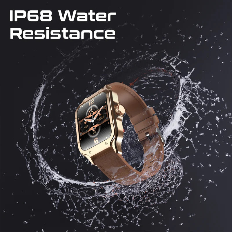 PROMATE XWatch-RM Smart Watch - 1.78" Curved AMOLED / Bluetooth / Gold
