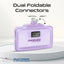 PROMATE PowerUp-10Duo Ultra-Compact Fast Charging Power Bank - 20W / USB-C / Lightning / Purple