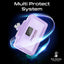 PROMATE PowerUp-10Duo Ultra-Compact Fast Charging Power Bank - 20W / USB-C / Lightning / Purple