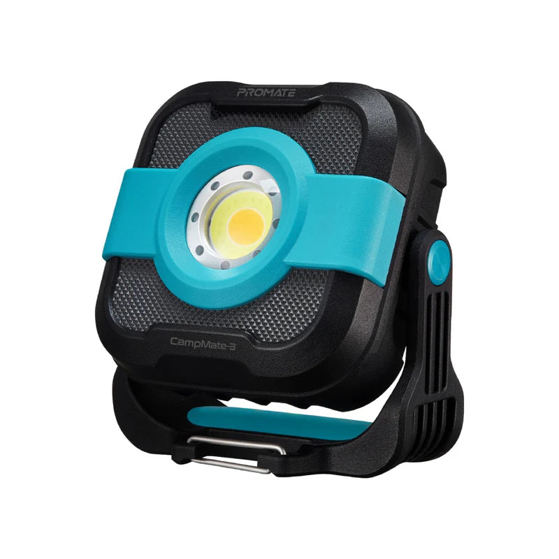 PROMATE CampMate-3 Power Bank With Camping Light - 9000mah / USB-C / Black