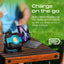 PROMATE CampMate-3 Power Bank With Camping Light - 9000mah / USB-C / Black
