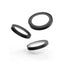 BodyGuardz Precision Camera Lens Protector for Apple iPhone 17 Pro & 17 Pro Max - Black
