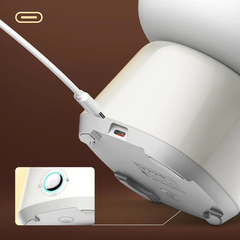 LDNIO Y4 Titanium Series Desk LED Light - 15W / 3600mAh / White
