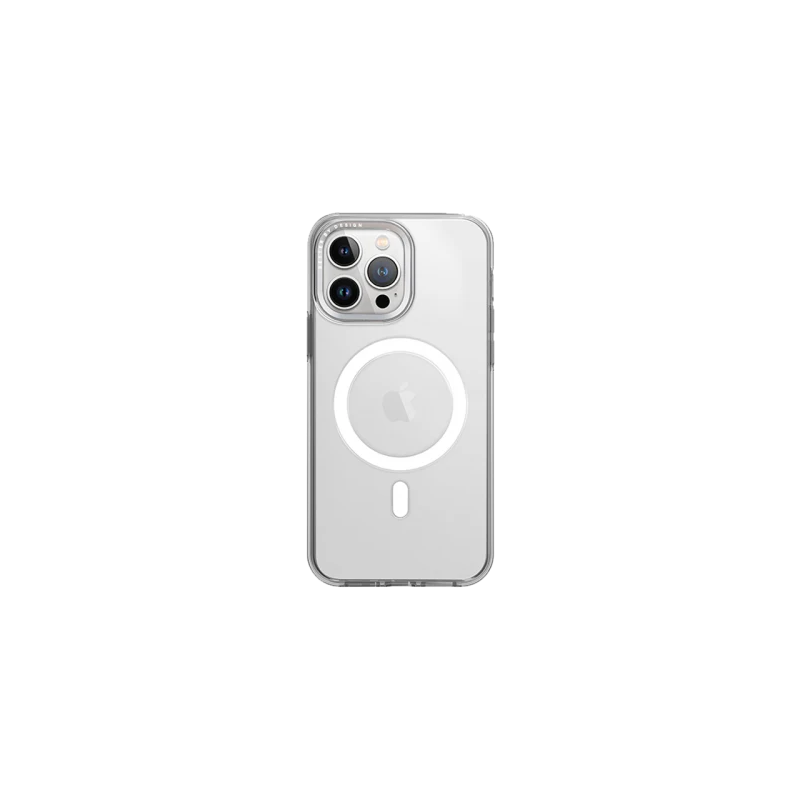 Uniq Hybrid Calio MagSafe Case for Apple iPhone 15 Pro - Nude Transparent
