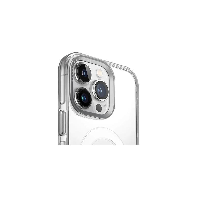 Uniq Hybrid Calio MagSafe Case for Apple iPhone 15 Pro - Nude Transparent