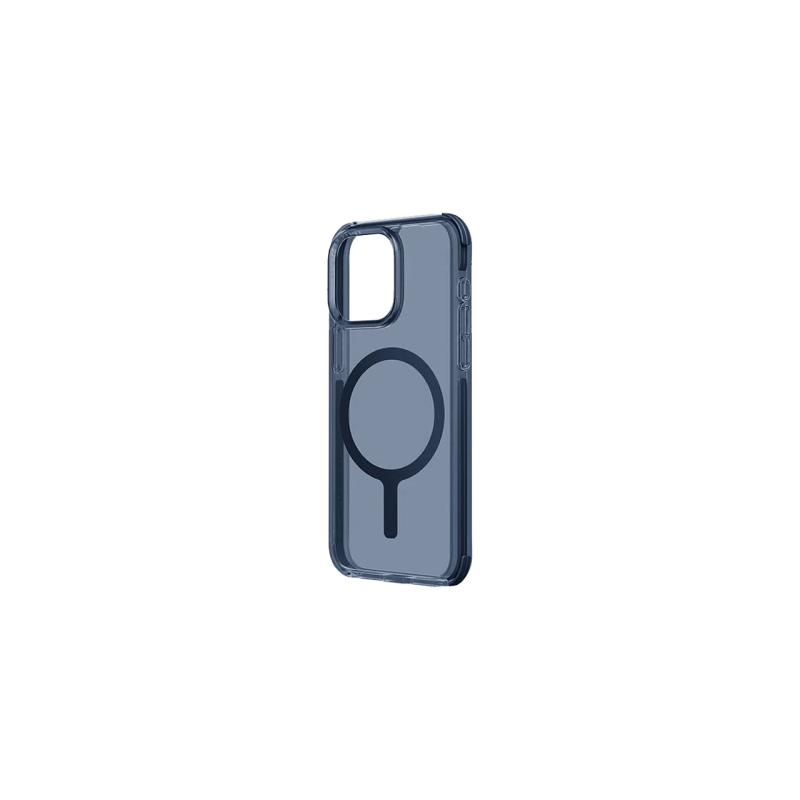 Uniq Hybrid Combat MagSafe Case for Apple iPhone 15 Pro - Smoke Blue