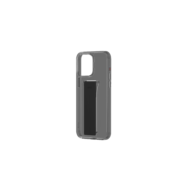 Uniq Hybrid Heldro Mount With Stand Case for Apple iPhone 15 Pro - Vapour Smoke