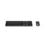 Smartix NEOKEY Premium Wireless Designer Keyboard and Mouse - Black