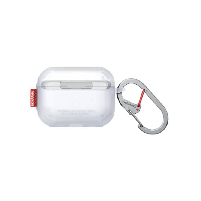 SkinArma Mecha Le Lock Case for Airpods Pro 3 - Frost Clear
