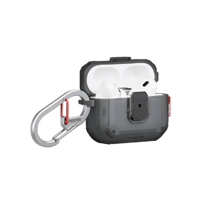 SkinArma Mecha Le Lock Case for Airpods Pro 3 - Frost Smoke