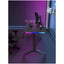 Gamax D2408B RGB Carbon Fiber Gaming Table with MousePad - Black